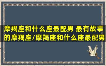 摩羯座和什么座最配男 最有故事的摩羯座/摩羯座和什么座最配男 最有故事的摩羯座-我的网站